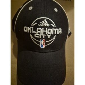 Adidas Oklahoma City OKC Official Team Headware RN 119208 One Size Fits All
